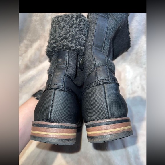 rock and candy boots Derry Faux Fur Top Woman's Size 9 - Picture 4 of 5